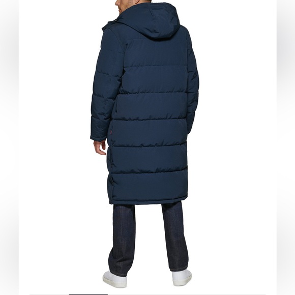 LEVI’S Men's Quilted Extra Long
Parka Jacket - Picture 3 of 9